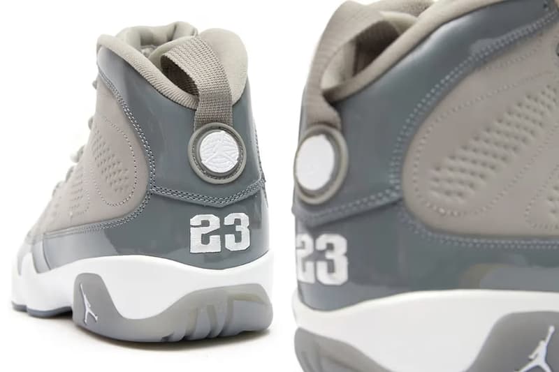 Air Jordan 9 最新復刻鞋款「Cool Grey」率先曝光