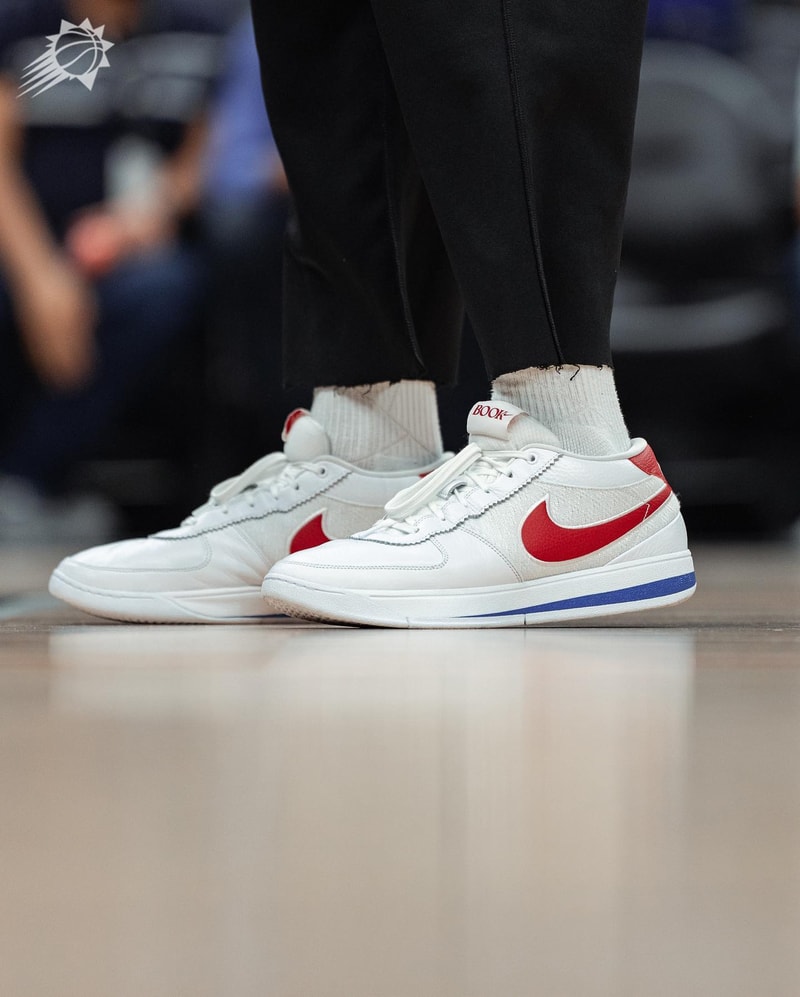 Devin Booker 親著 Nike Book 1 全新「阿甘鞋」PE 配色