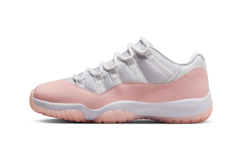 Air Jordan 11 Low 全新配色「Legend Pink」官方圖輯正式公開
