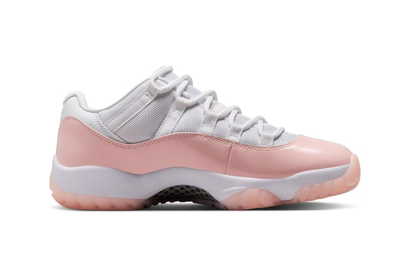 Air Jordan 11 Low 全新配色「Legend Pink」官方圖輯正式公開