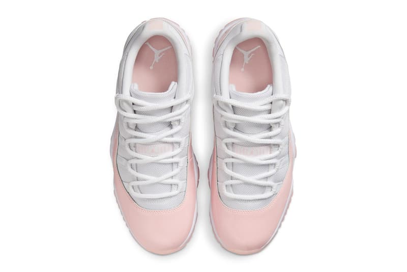 Air Jordan 11 Low 全新配色「Legend Pink」官方圖輯正式公開