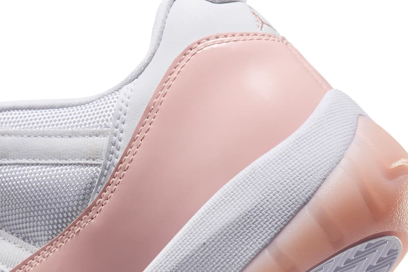 Air Jordan 11 Low 全新配色「Legend Pink」官方圖輯正式公開