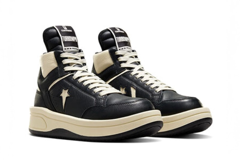 Rick Owens DRKSHDW x Converse 全新聯名鞋款正式登場