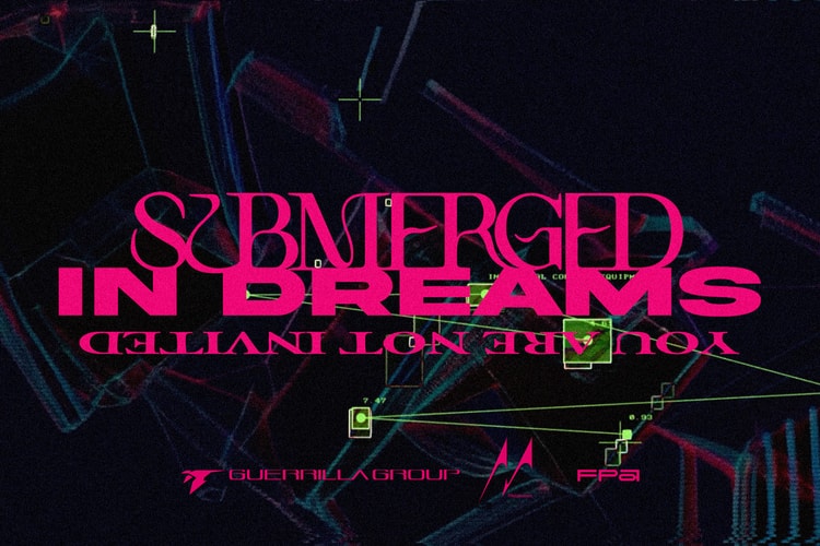 Guerrilla-Group 吉豐重工、MTBLM、FPA 三方共同策劃全新多媒體互動展覽《SUBMERGED IN DREAMS 溢夢》即將登場