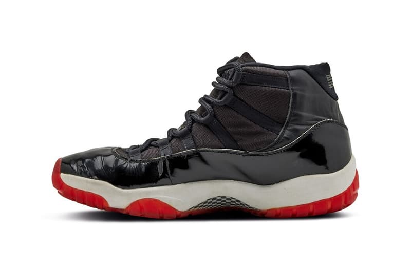 Michael Jordan 1996 年總冠軍賽實戰 Air Jordan 11「Bred」以 $482,600 美元售出