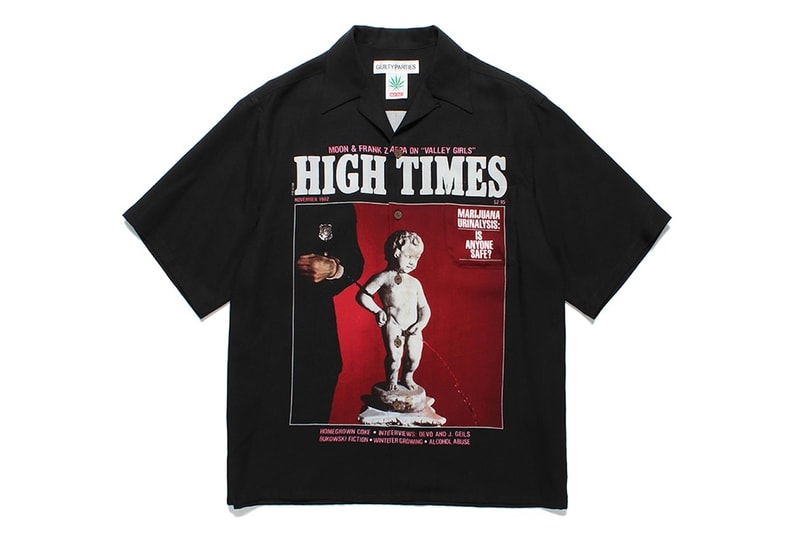 WACKO MARIA x《High Times》x 舐達麻全新三方聯乘正式登場