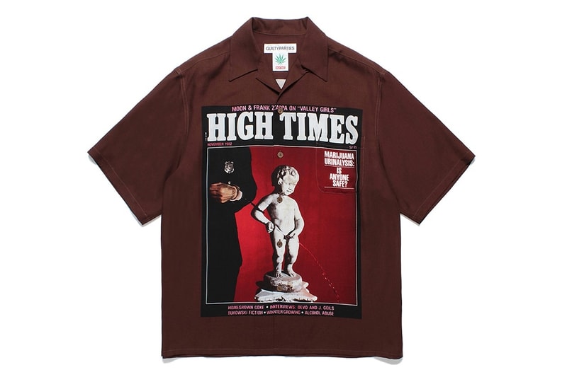 WACKO MARIA x《High Times》x 舐達麻全新三方聯乘正式登場