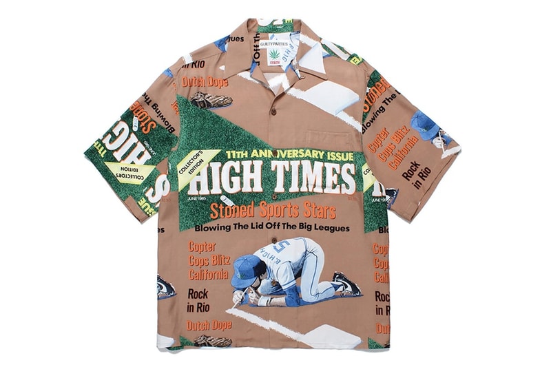 WACKO MARIA x《High Times》x 舐達麻全新三方聯乘正式登場
