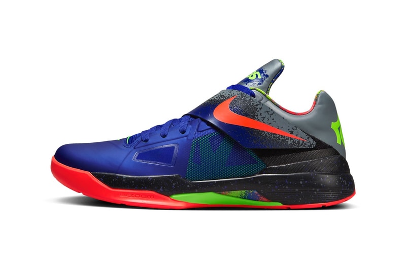 Nike KD 4 人氣配色「Nerf」官方圖輯正式發佈