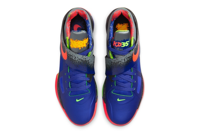 Nike KD 4 人氣配色「Nerf」官方圖輯正式發佈