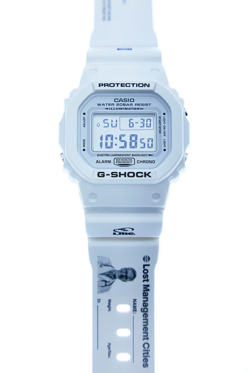 LMC x G-SHOCK DW-5600 最新聯名錶款發佈