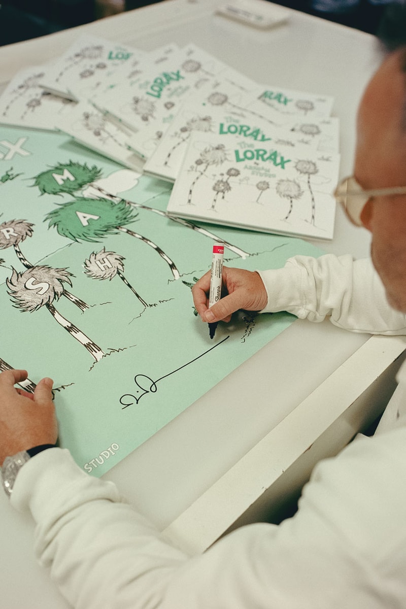 Daniel Arsham 攜手《The Lorax》推出世界地球日聯名系列