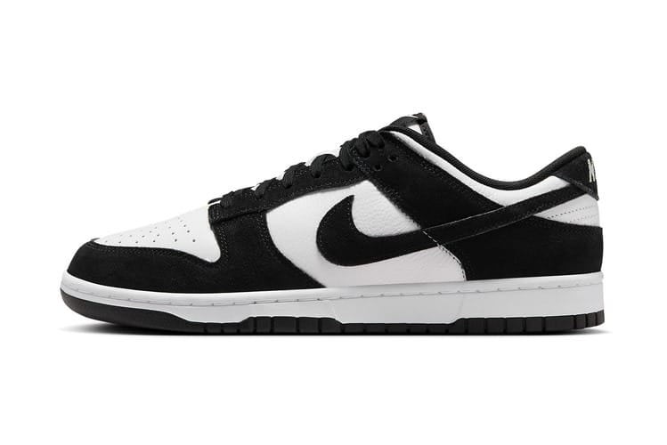 Nike Dunk Low 人氣配色「Panda」麂皮版本率先登場