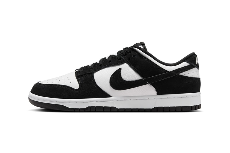 Nike Dunk Low 人氣配色「Panda」麂皮版本率先登場