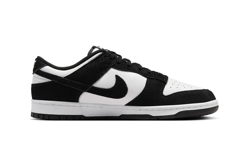Nike Dunk Low 人氣配色「Panda」麂皮版本率先登場