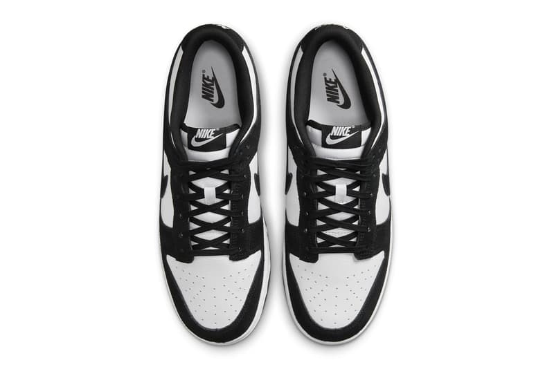 Nike Dunk Low 人氣配色「Panda」麂皮版本率先登場