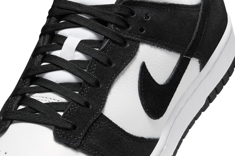 Nike Dunk Low 人氣配色「Panda」麂皮版本率先登場