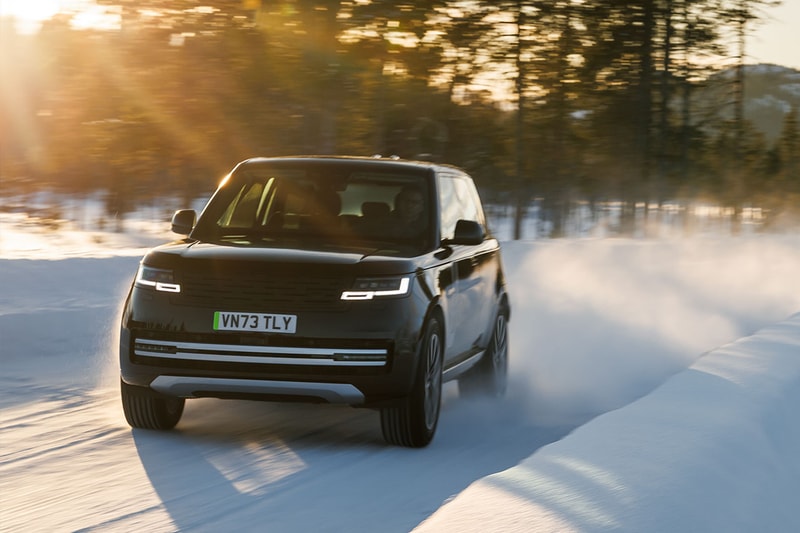 首款電能化 Range Rover 原型車於北極圈展開測試