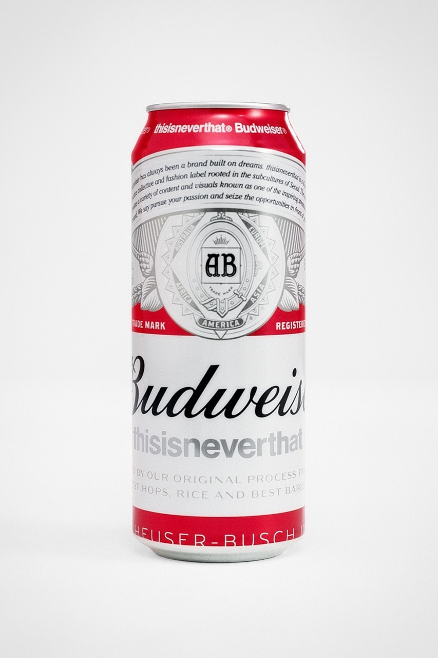 thisisneverthat x Budweiser 全新聯乘系列「The Bud」正式發佈