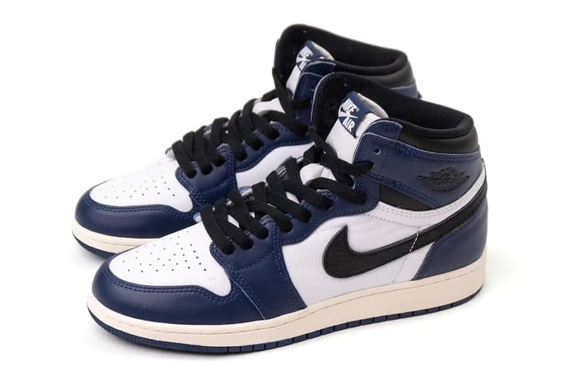 Air Jordan 1 High OG 最新配色「Midnight Navy」率先亮相