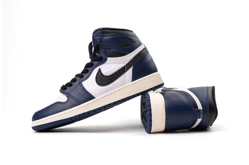 Air Jordan 1 High OG 最新配色「Midnight Navy」率先亮相