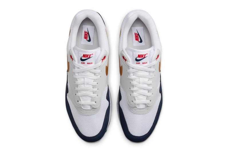 Nike Air Max 1 全新配色「Olympic」率先亮相