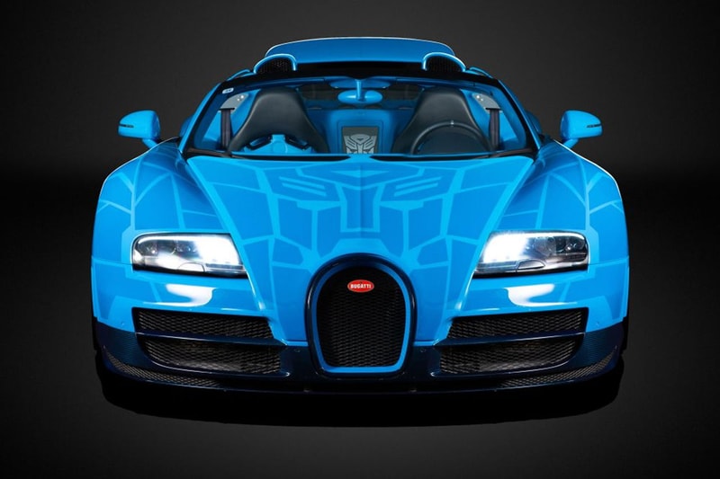 《變形金剛》主題 Bugatti Veyron 16.4 Grand Sport Vitesse 定製車款即將拍賣