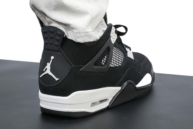 率先上腳 Air Jordan 4 全新配色「White Thunder」