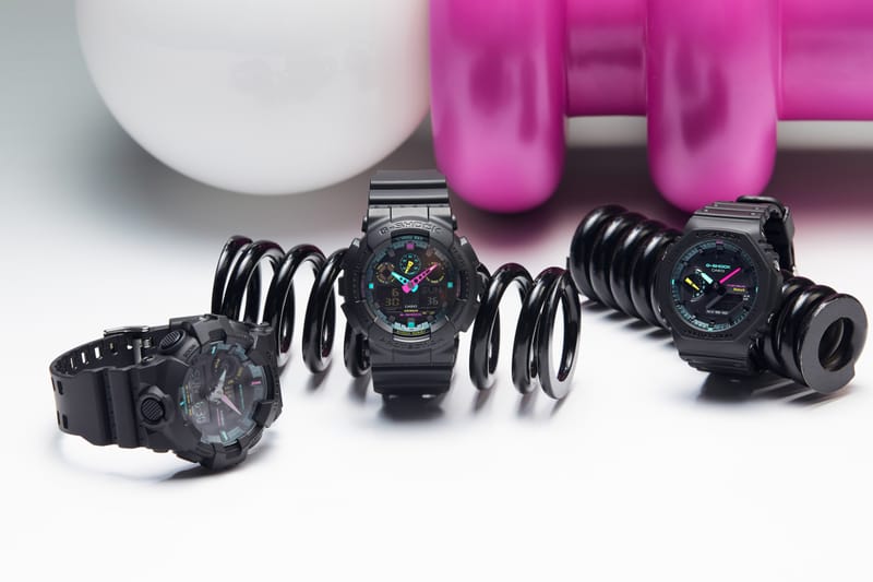 G-SHOCK 全新 Multi-Fluorescent Accents 系列正式上架