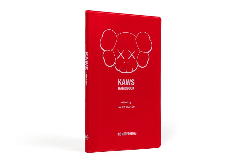 No More Rulers 全新手冊《KAWS Handbook》正式登場