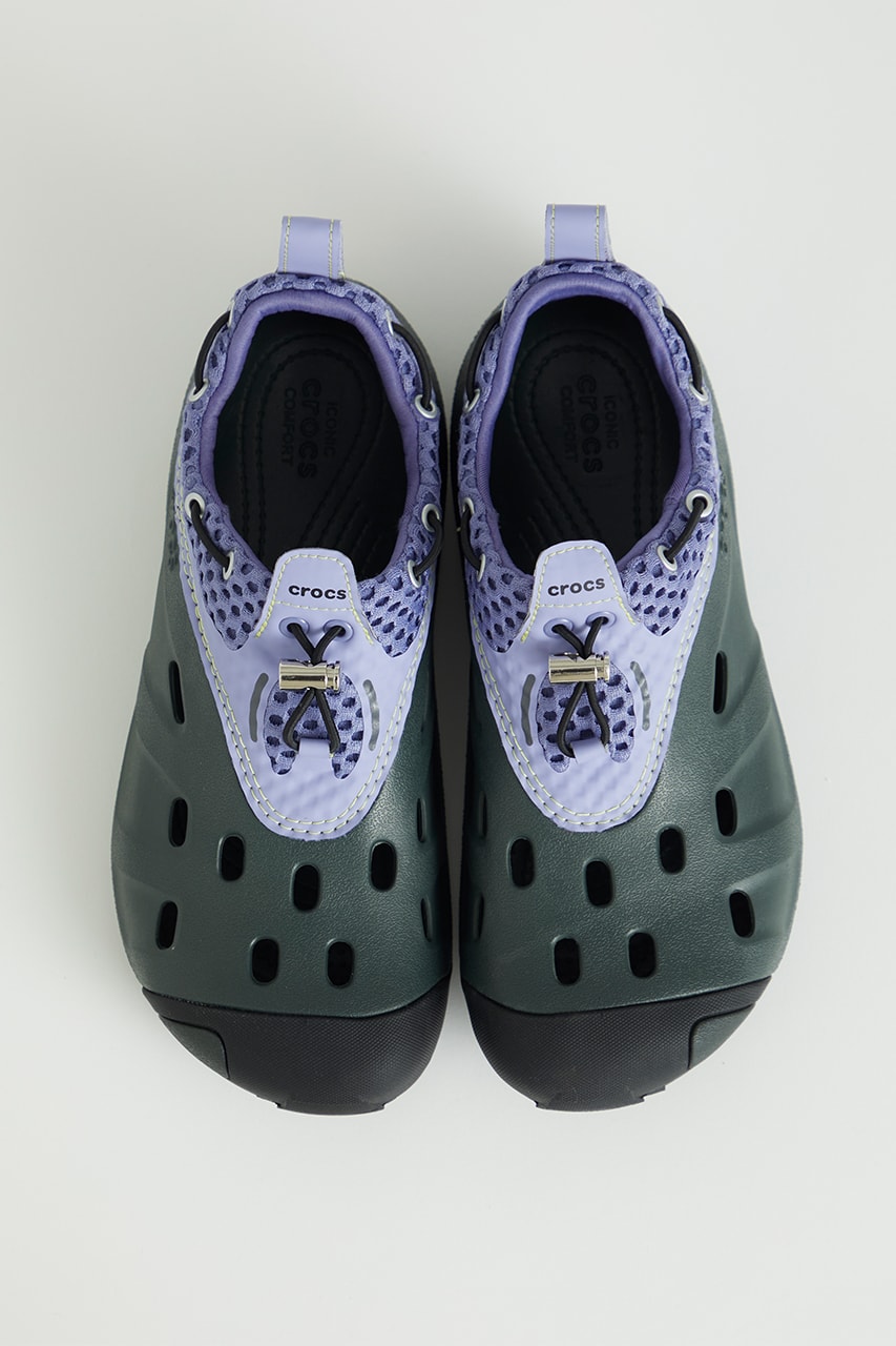 Crocs 首次攜手 MARMOT 發布聯名鞋款