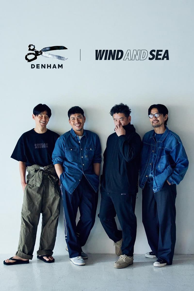 DENHAM 首度攜手 WIND AND SEA 推出全新聯名系列