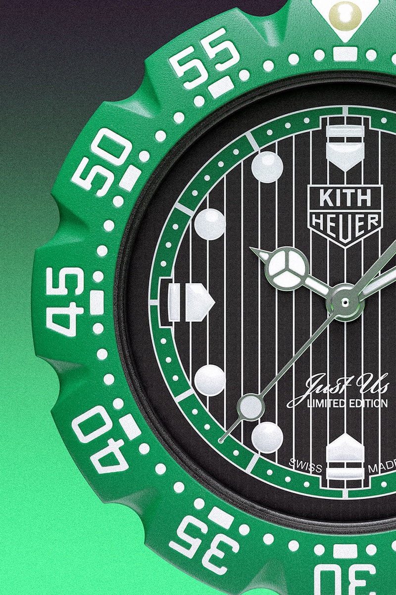 TAG Heuer 攜手 KITH 推出全新 Formula 1 系列錶款