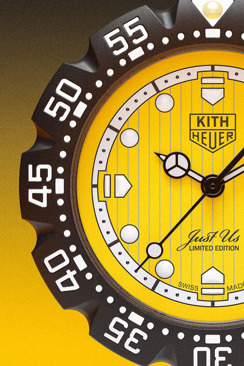 TAG Heuer 攜手 KITH 推出全新 Formula 1 系列錶款