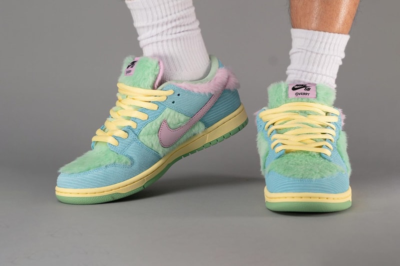 率先上腳 VERDY x Nike SB Dunk Low 全新配色「Visty」