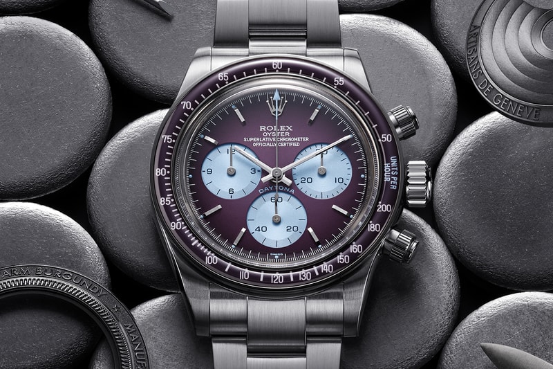 Artisans de Genève 推出 Rolex Daytona 全新定製錶款「Warm Burgundy」