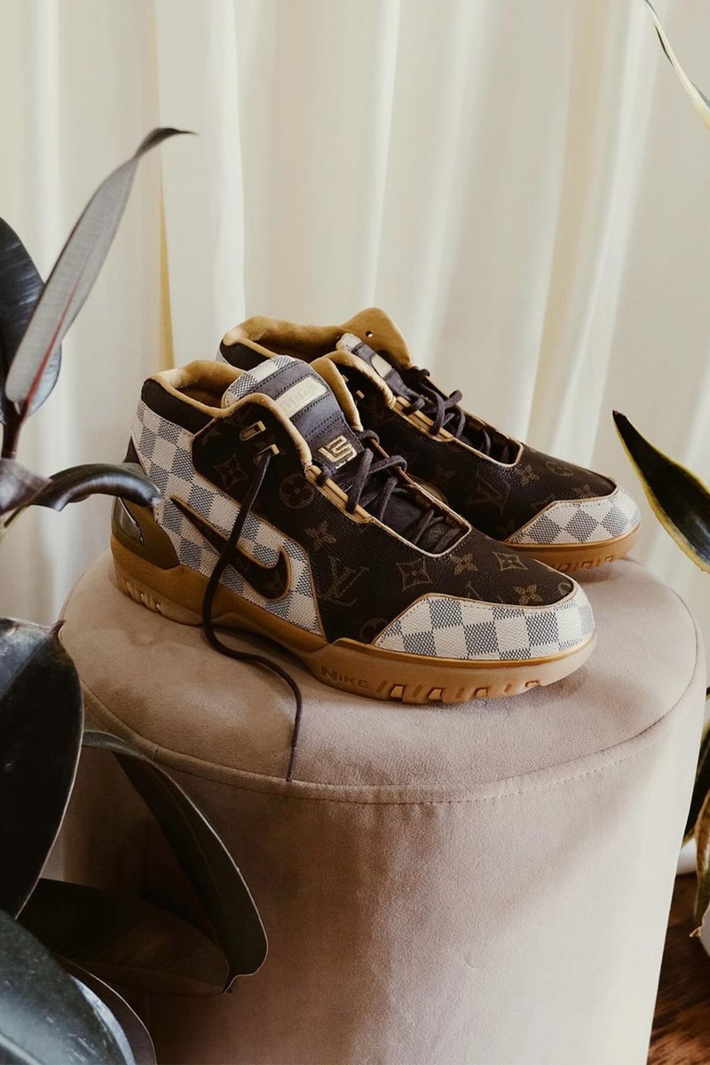 設計師打造 Nike LeBron 1 全新「Louis Vuitton」定製鞋款