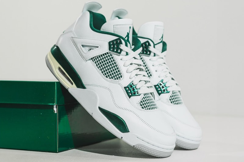 率先近賞 Air Jordan 4 全新配色「Oxidized Green」