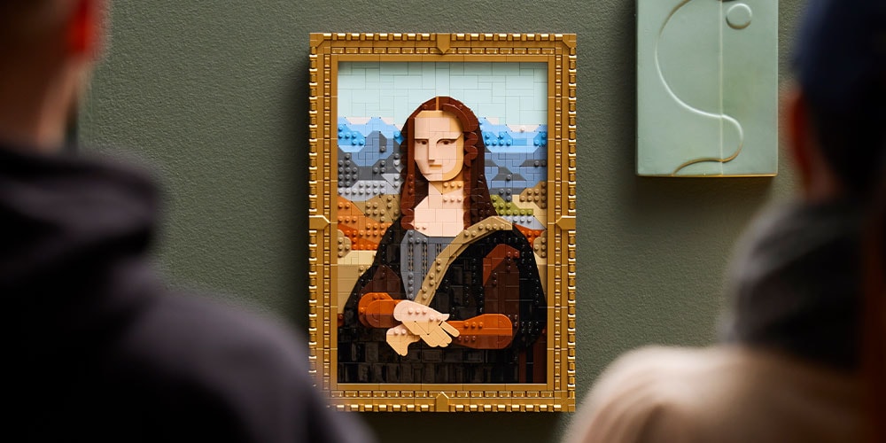 LEGO launches new “Mona Lisa” portrait and brick model of Notre Dame de Paris | Hypebeast