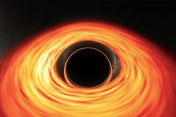 Picture of NASA 公開「進入黑洞內部」模擬展示影片