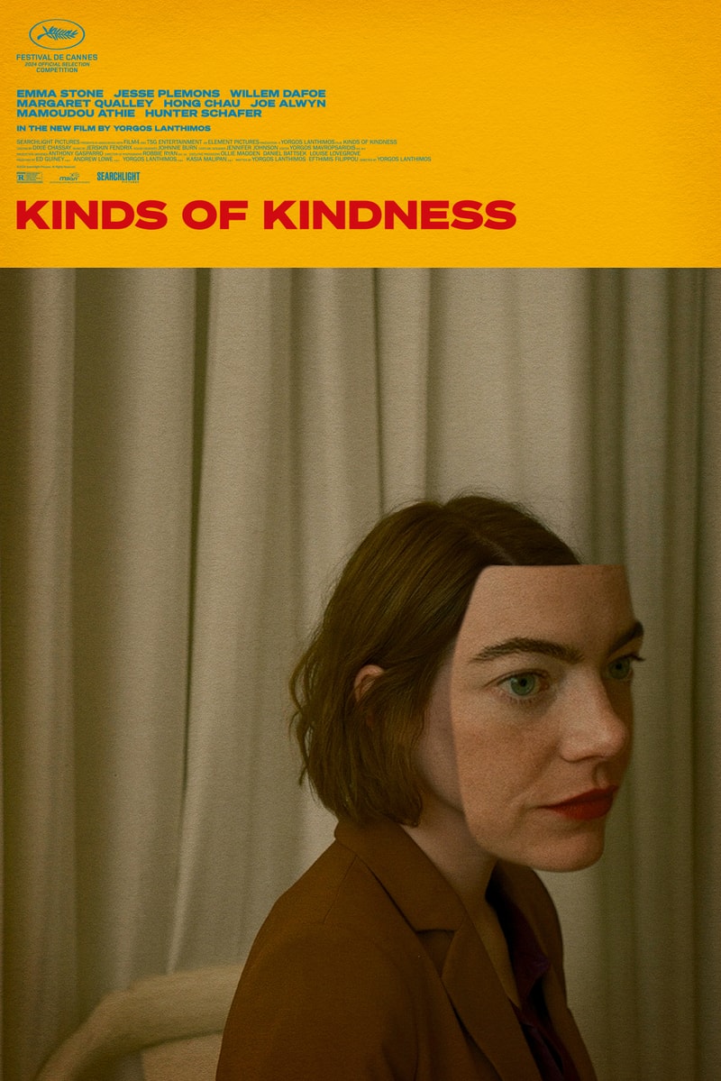 《可憐的東西》導演 Yorgos Lanthimos 新作《Kinds of Kindness》釋出多張電影海報