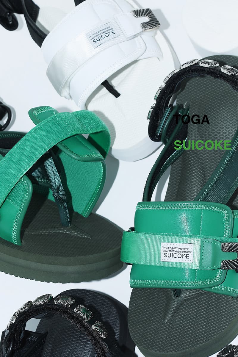 TOGA 攜手 Suicoke 推出全新涼鞋系列