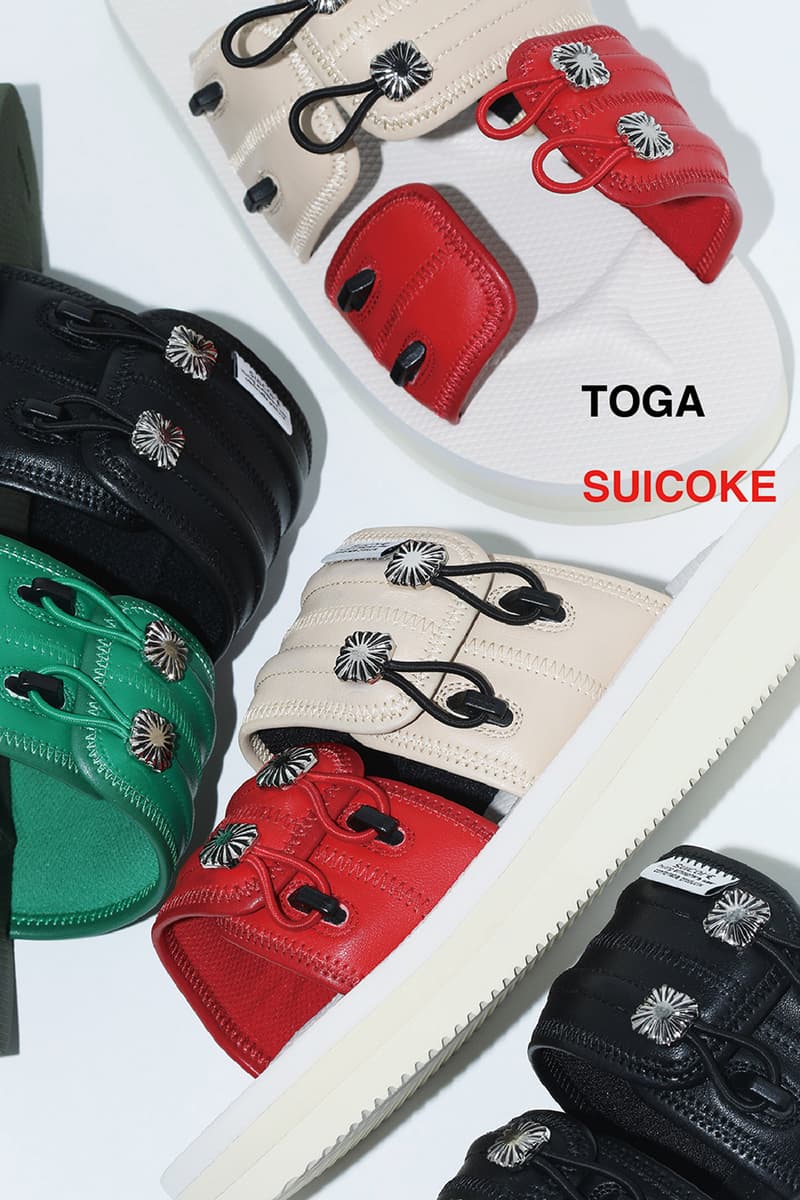 TOGA 攜手 Suicoke 推出全新涼鞋系列