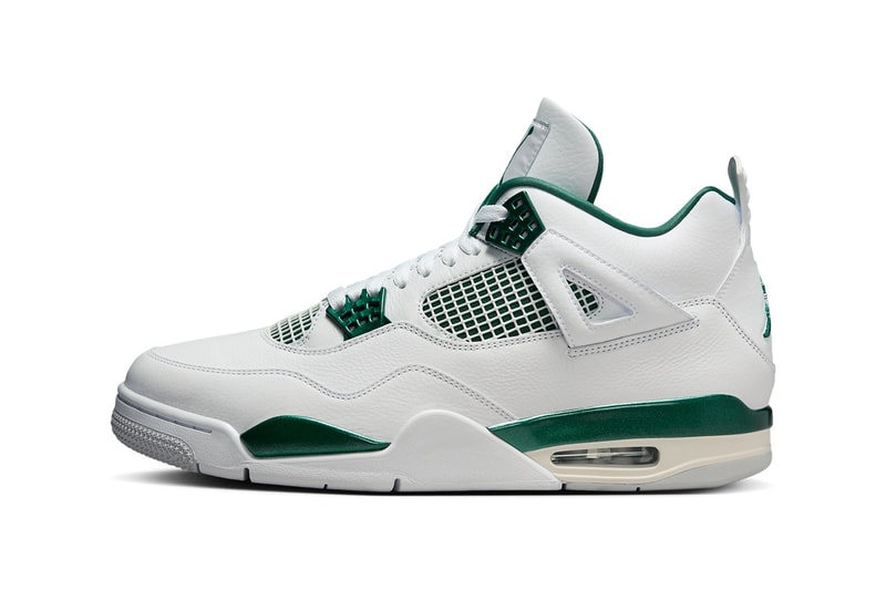 Air Jordan 4 全新配色「Oxidized Green」官方圖輯、發售情報正式公開