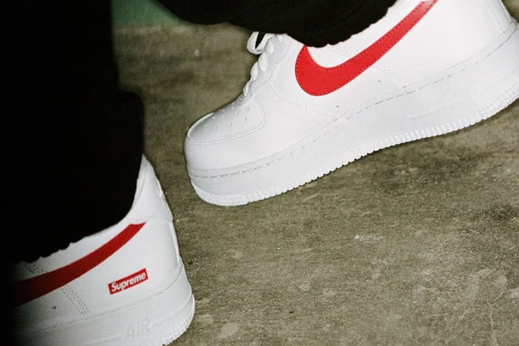 Supreme x Nike Air Force 1 中國限定配色正式登場