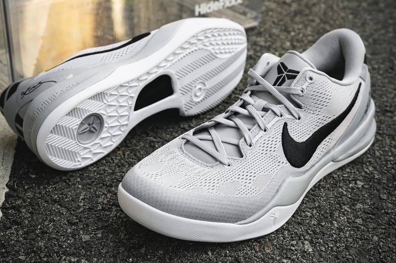 率先近賞 Nike Kobe 8 Protro 最新配色「Grey/Black」