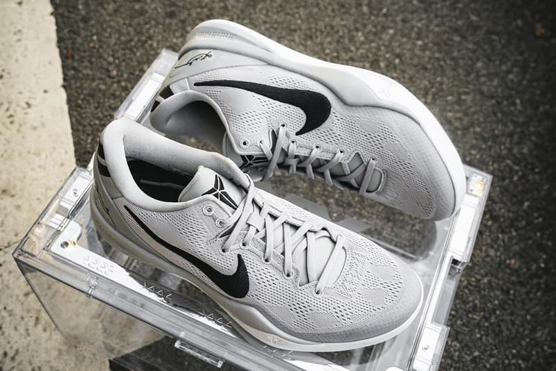 率先近賞 Nike Kobe 8 Protro 最新配色「Grey/Black」