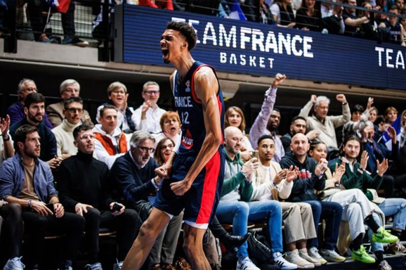 Wembanyama、Gobert 領軍！法國男籃正式公佈 2024 巴黎奧運 19 人大名單