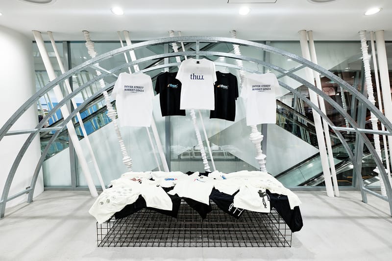 首次與 DOVER STREET MARKET GINZA 獨家合作，走進 thur. 期間限定店