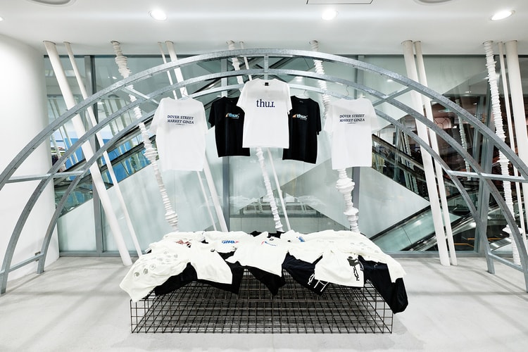 首次與 DOVER STREET MARKET GINZA 獨家合作,走進 thur. 期間限定店